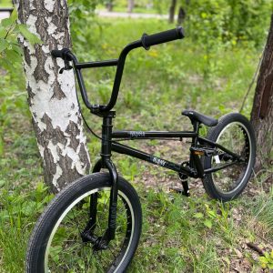 20BMX.GANSTA.10BK1 Велосипед BMX STINGER 20" GANSTA черный, сталь, размер 10"