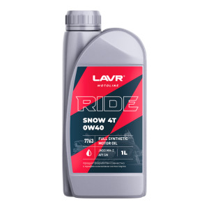 LAVR MOTO RIDE SNOW 4T 0W40 SN 1л.
