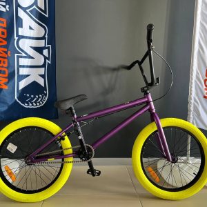 Велосипед NOVATRACK 20" BMX JUPITER тёмно фиолетовый, сталь , рама 20", U-BRAKE