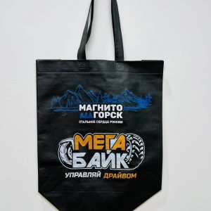 Сумка шоппер с логотипом Мегабайк