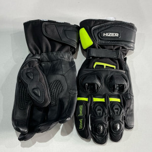 14872 Перчатки мото HIZER AT-4101 (M) (кожа/текстиль)