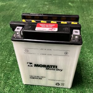Аккумулятор Moratti 12V14-3A (12v/14 Ah ¶сух.зар.б/эл/, 134*88*166))