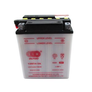 Аккумулятор OUTDO DC 12N14-3A (12v/14hr) ¶сухозаряженный, с электролитом (134*89*166) 6