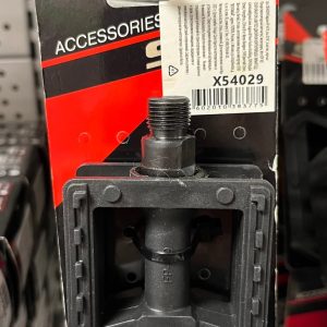 Х54029 Педали FP-619, ось 9/16", пластик, черные