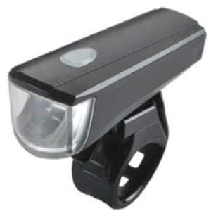 Х81480 Фонарь велосипедный STG,JY7036, передний, резин. Хомут.