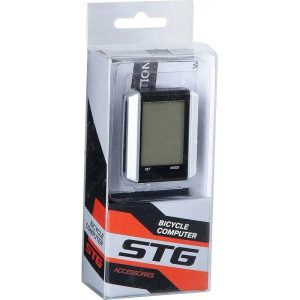 Х81879 Велокомпьютер STG JY-4012E-L проводной, 15 функций