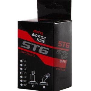 Х82403 Камера велосипедная STG, бутил,12Х1,75 , изогнутый автониппель 33мм (упак.: коробка)