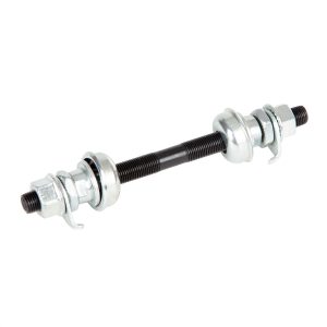 Х99026 Ось с подшипниками для втулок SF A03F 28H; O.L.D. 100MM; AXLE S45C 3/8"; под гайки