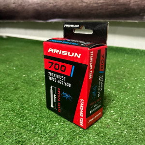 Камера ARISUN STANDARD 700x18/25C (18/25-622/630) FV 48мм бутиловая 0.9мм