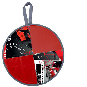 Ледянка мягкая D-400 (Л40/Э, ПВХ, Nika kids extrime, красный)