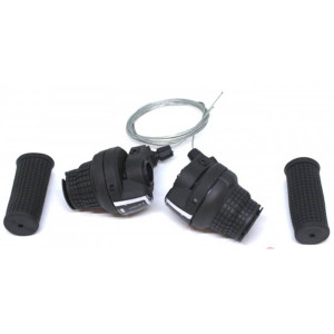 Манетки грипшифт, 3+7 скоростей, левая+правая GW-24006-35-7