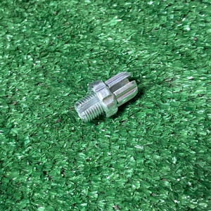 Натяжитель троса тормоза M10х16мм, алюминиевый, серебристый