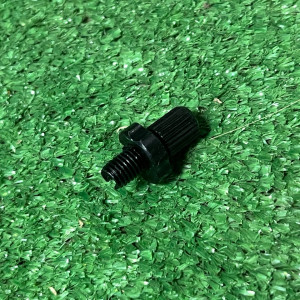 Натяжитель троса тормоза M7х16мм, алюминиевый, черный