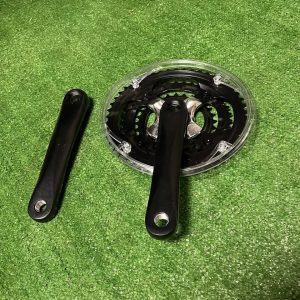 Шатуны спортивные, сталь, 24/34/42T, 170мм, 3 скорости, чёрный