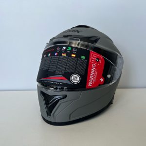 Шлем SMK TYPHOON, цвет серый матовый (XL)