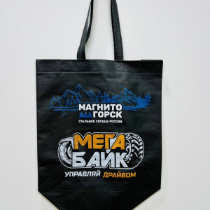 Сумка шоппер с логотипом Мегабайк