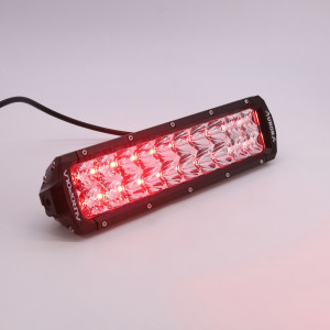 Светодиодная фара Aurora/Auropola Светодиодная балка-прожектор ALO-D5R-10 Red 10" 100W Комбинированный свет красный