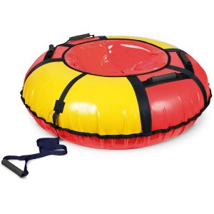 Тюбинг Классик (ТБ1К) D-850 мм (ТБ1К-85,красный/жёлтый,-,автотент ПВХ 550 гр/кв.м)