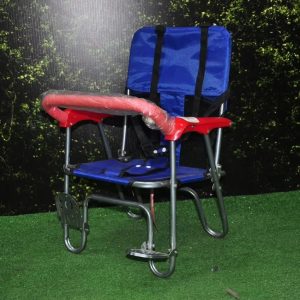 Велокресло детское JL-190 (Цвет: Синий / Серебристый )