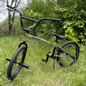 Велосипед 20" Rook BS202 (BS202-CE, 1 скорость, хром, V-Brake)