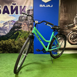 Велосипед SKIF CITY 28 LOW (28" 1 ск.) мятный/черный