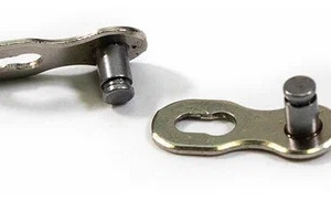 Замок цепи для 6/7/8ск двухсоставной, 1/2"х3/32 пин 7,3мм, серебристый