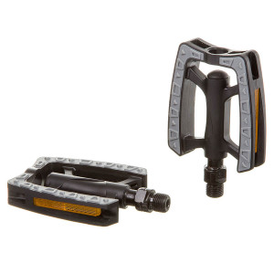 Х95351 Педали FP-212, ось 9/16", пласт. Корпу прорезин.