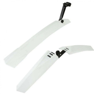 Х98845 Крылья STG  XGNB-034, переднее и заднее, колесо 24-26", пластик , белые.