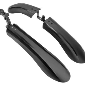 Крылья, 24"-26", для фэтбайка, пластик, чёрный