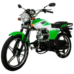 Мопед VMC RIVA-II RX 49cc (110) (дуги, без сигнализации) (GREEN-WHITE)