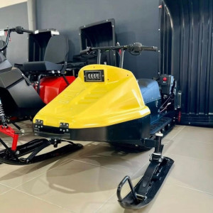 Мотобуксировщик Бурлак Егерь 20 лс, эл.запуск, реверс, тормоз, капот белый