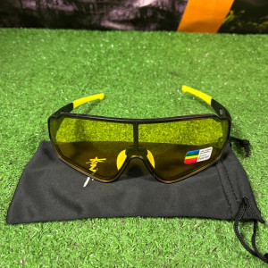 Очки спортивные, 1 сменная линза, KLONK, черный/желтый, 10904