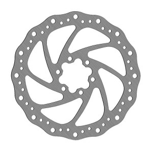Ротор дискового тормоза, TR160-1, 160 мм, 6 болтов, TEKTRO