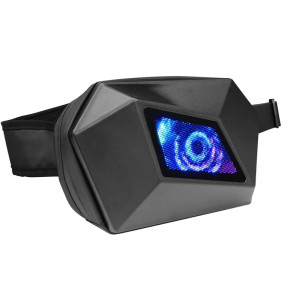 Рюкзак-сумка Evil Eye с LED экраном (Цвет: Черный; )