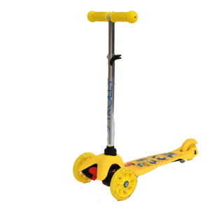 Самокат детский STR-047 мульти /желтый