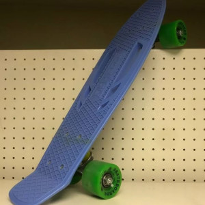 Скейтборд 56x15 см (636147) (Цвет: Голубой (636147))