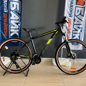 Велосипед STINGER 27.5" GRAPHITE PRO черный, алюминий, (размер 18")