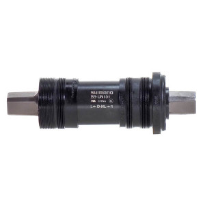 Каретка, BB-UN101, BSA, 68 мм, 122,5 мм, SHIMANO, ABBUN101B22B