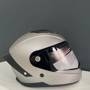 Шлем мотоциклетный VMC YM-850 (Серый матовый (размер XS) Тонированный визор)